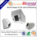 peças de fabricantes de carcaça de câmera cctv fundida em alumínio OEM de hanway da China